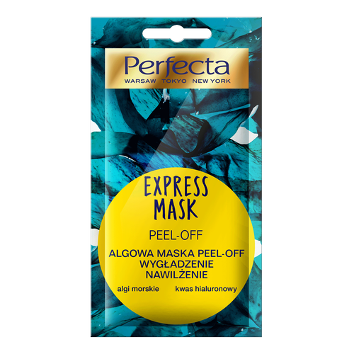 Perfecta Express Mask Algowa maska peel off wygłądzenie i nawilżenie 8ml